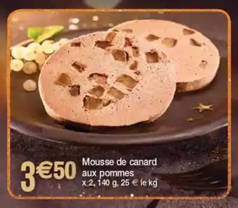Cora x Carrefour Mousse De Canard Aux Pommes offre