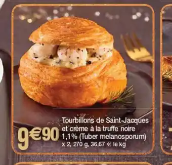 Cora x Carrefour Tourbillons De Siant-Jacques Et Crém a l Truffe Noire offre