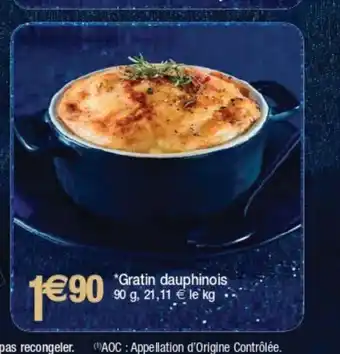 Cora x Carrefour Gratin Dauphinois offre