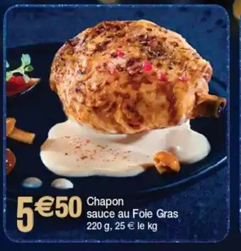 Cora x Carrefour Chapon Sauce Au Foie Gras offre