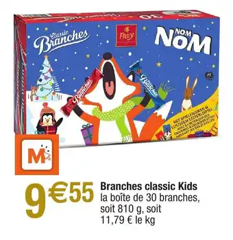 Migros Branches Classic Kids offre