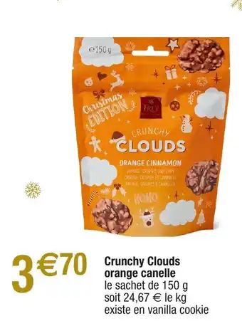 Migros Crunchy Clouds Orange Canelle offre