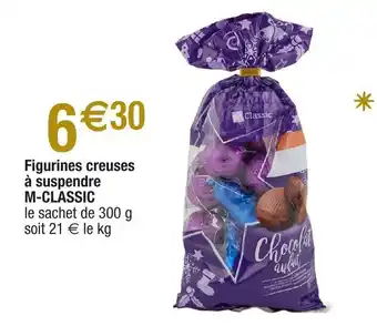 Migros Figurines Creuses a Suspendre M-Classic offre