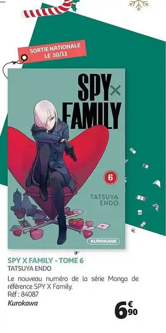 Auchan Spy X Family - Tome 6 offre