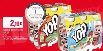 Match Yoplait - yaourt a boire yop offre