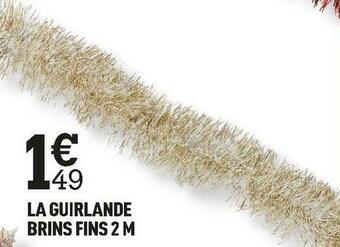 La guirlande brins fins 2 m