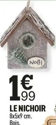 Le nichoir
