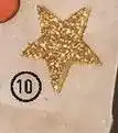 Centrakor Les 40 stickers 3d pailletés étoiles offre