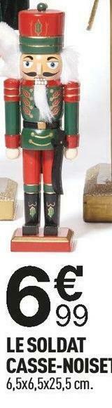 Centrakor Le soldat casse-noisette offre