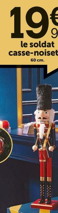 Centrakor Le soldat casse-noisette offre