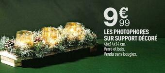 Centrakor Les photophores sur support décoré offre