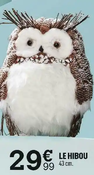 Centrakor Le hibou offre