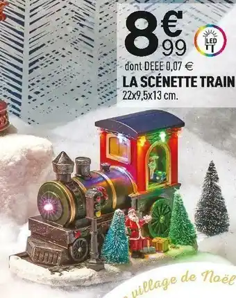 Centrakor La scénette train offre