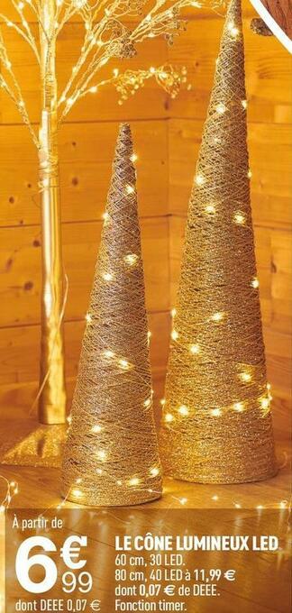 Centrakor Le cône lumineux led offre