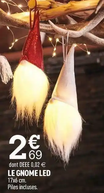 Centrakor Le gnome led offre