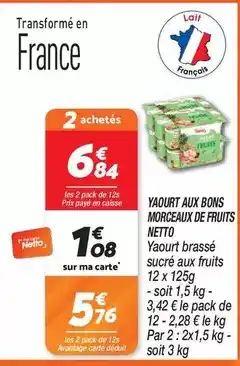 Carrefour Market Danone - skyr offre