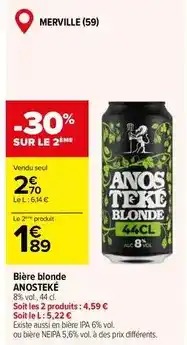 Hyper U Tete a coiffer offre