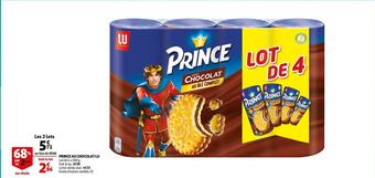 Auchan Lu prince au chocolat offre
