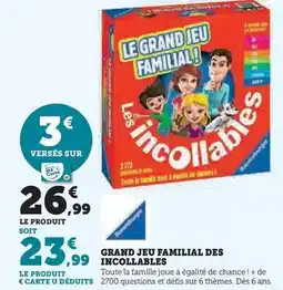 Auchan Le livre de poche - le château des secrets - tome 3 les cœurs apaises offre