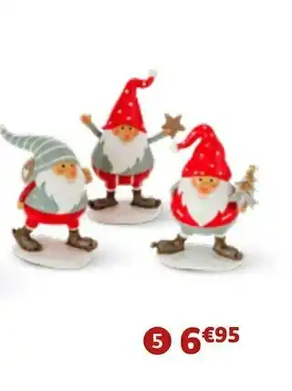 Jardiland Figurine “père noël” offre