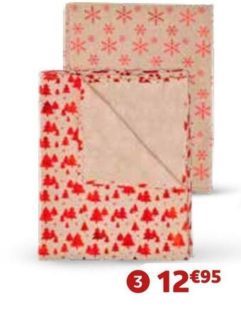 Jardiland Nappe “flocon” ou “sapin” offre