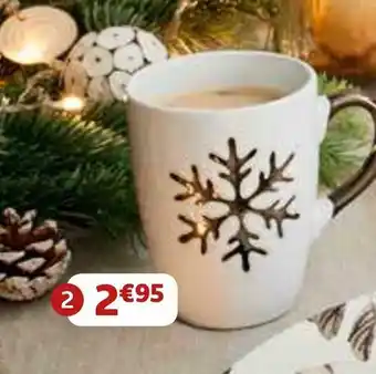 Jardiland Mug “flocon” offre