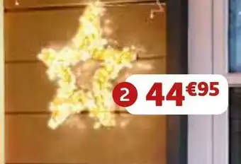 Jardiland Étoile lumineuse offre