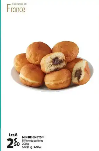 Auchan Min beignets offre