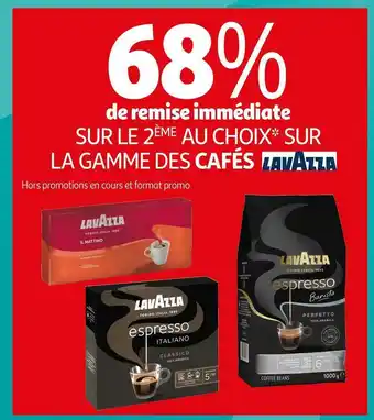 Lavazza bon plan sur la gamme des cafés de la marque lavazza