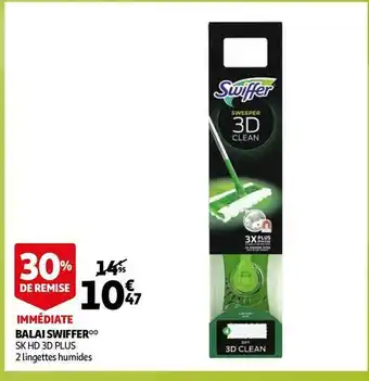 Auchan Swiffer balai offre