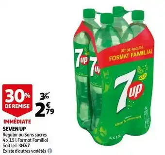 Auchan Seven up offre