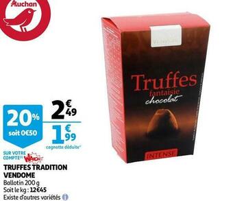 Vendôme truffes tradition