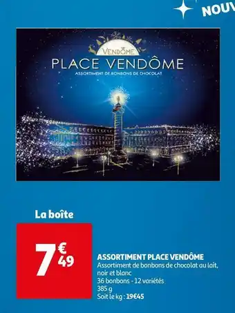 Auchan Vendôme assortiment place vendôme offre