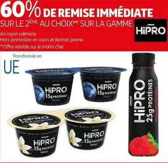Auchan Hipro bon plan sur la gamme de la marque hipro offre