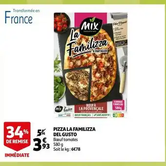 Auchan Mix pizza la familizza del gusto offre