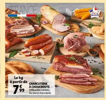 Auchan Charcuterie à choucroute offre