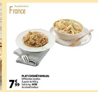 Auchan Plat cuisiné familial offre