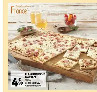 Auchan Flammekueche d'alsace offre
