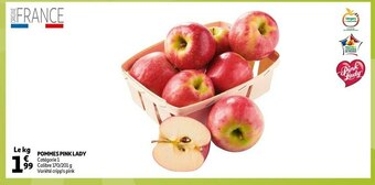 Auchan Pink lady pommes offre