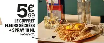 Centrakor Le coffret fleurs sèchées + spray 10 ml offre