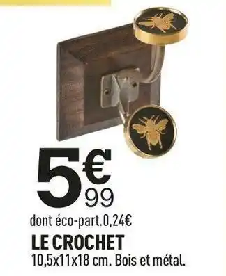 Centrakor Le crochet offre