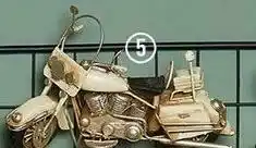 La moto de course