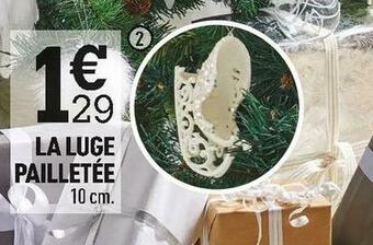 Centrakor La luge pailletée offre