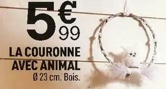 Centrakor La couronne avec animal offre
