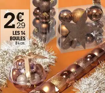 Centrakor Les 14 boules offre