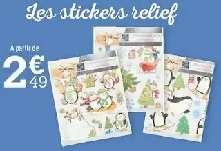Centrakor Les stickers relief offre