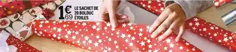 Le sachet de 20 bolduc étoiles