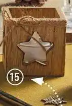 Centrakor Le photophore bois ajouré offre