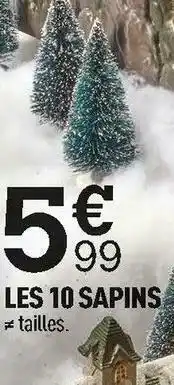 Centrakor Les 10 sapins offre