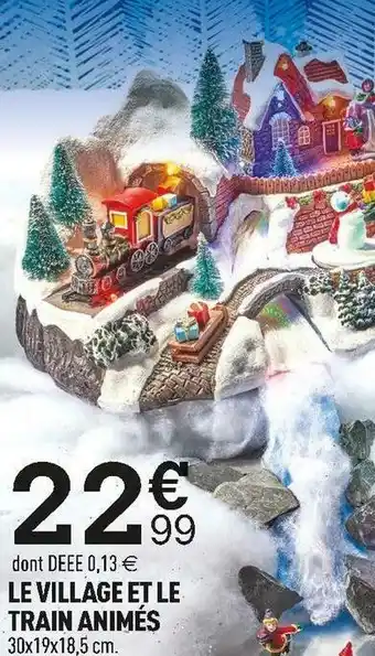 Centrakor Le village et le train animés offre